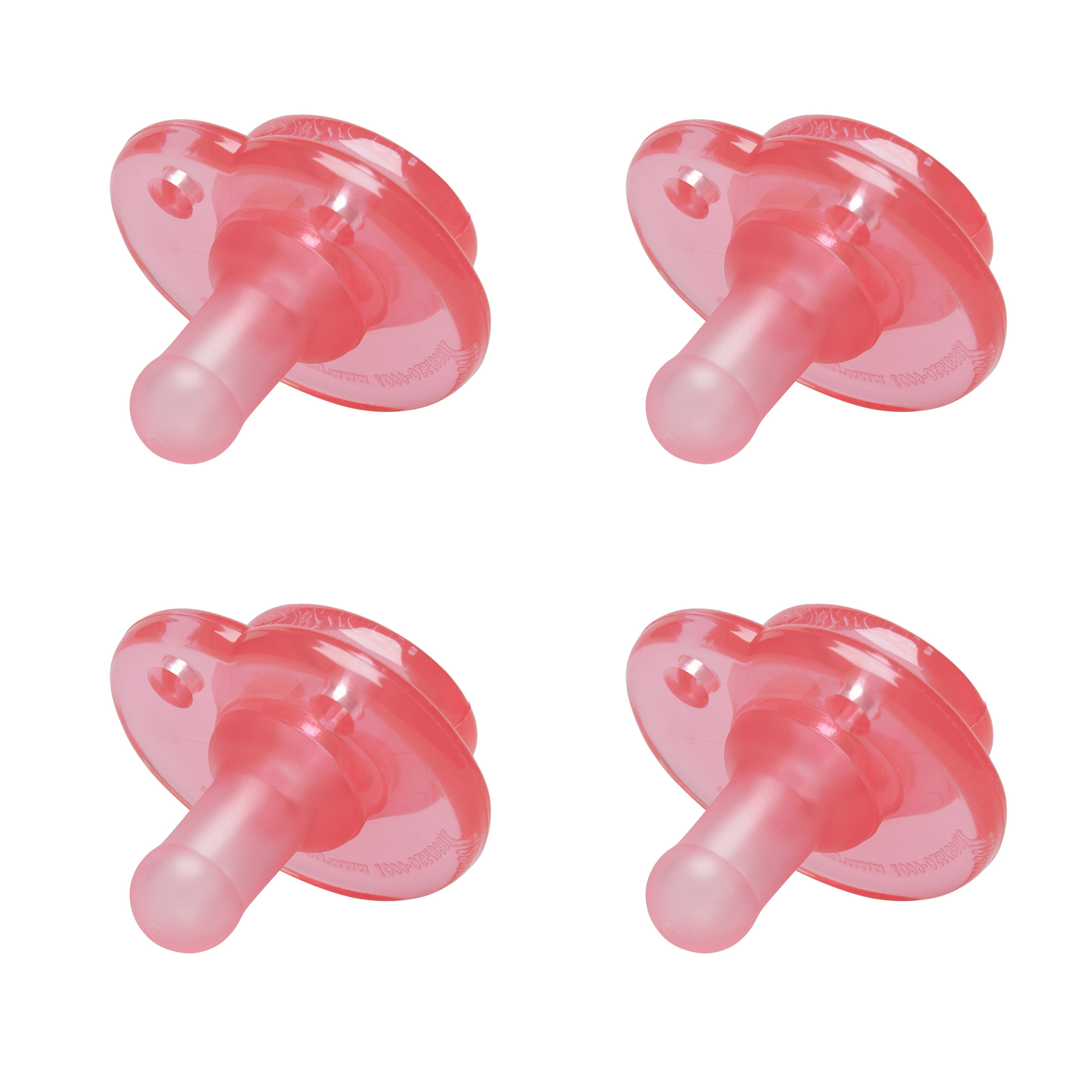 Nookums® Pink Pacifier 4 Pack