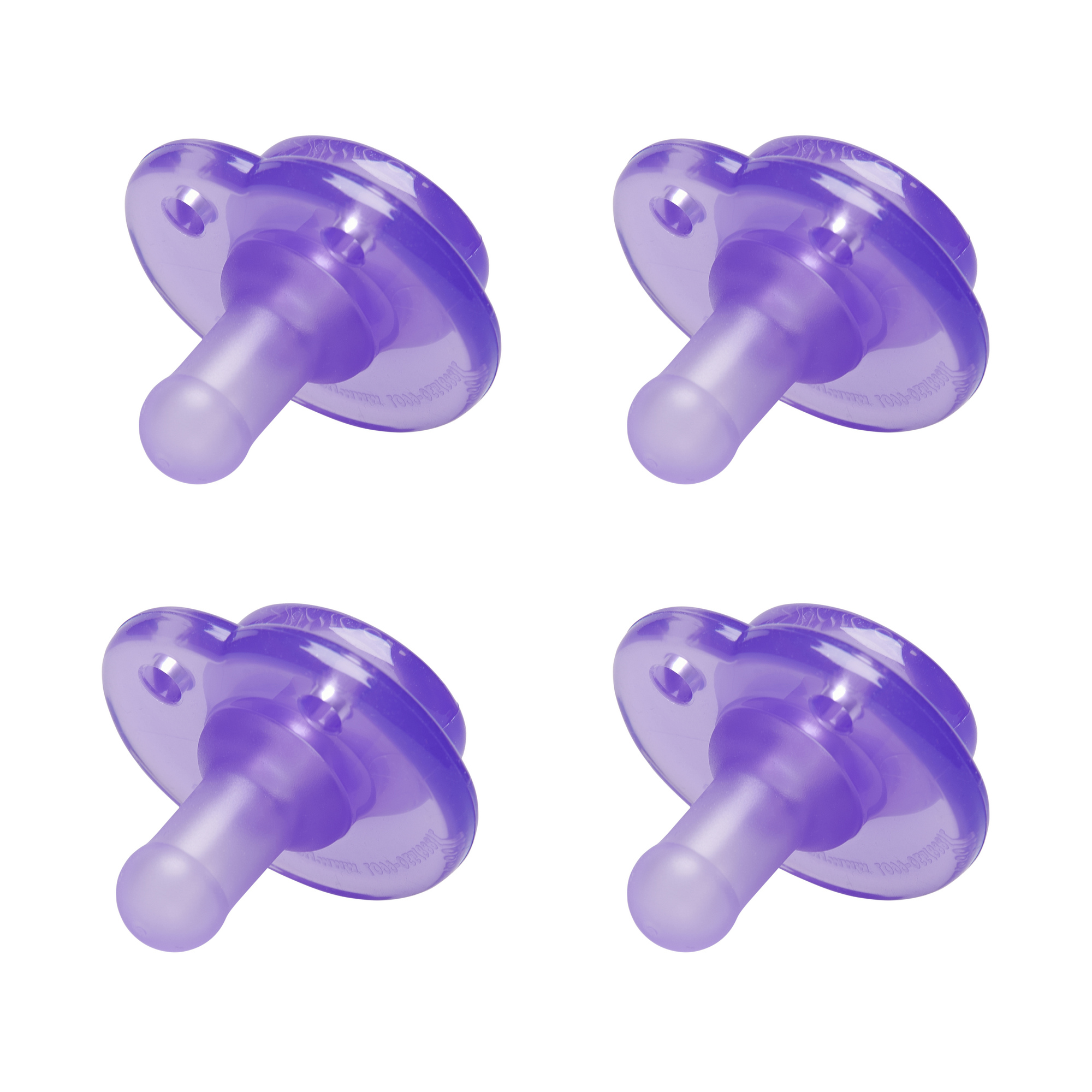 Nookums® Purple Pacifier 4 Pack